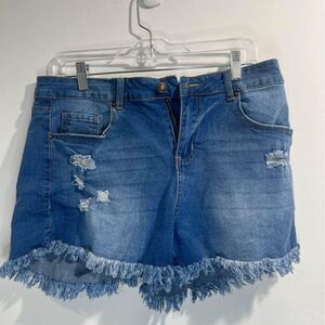 nwt large jean shorts